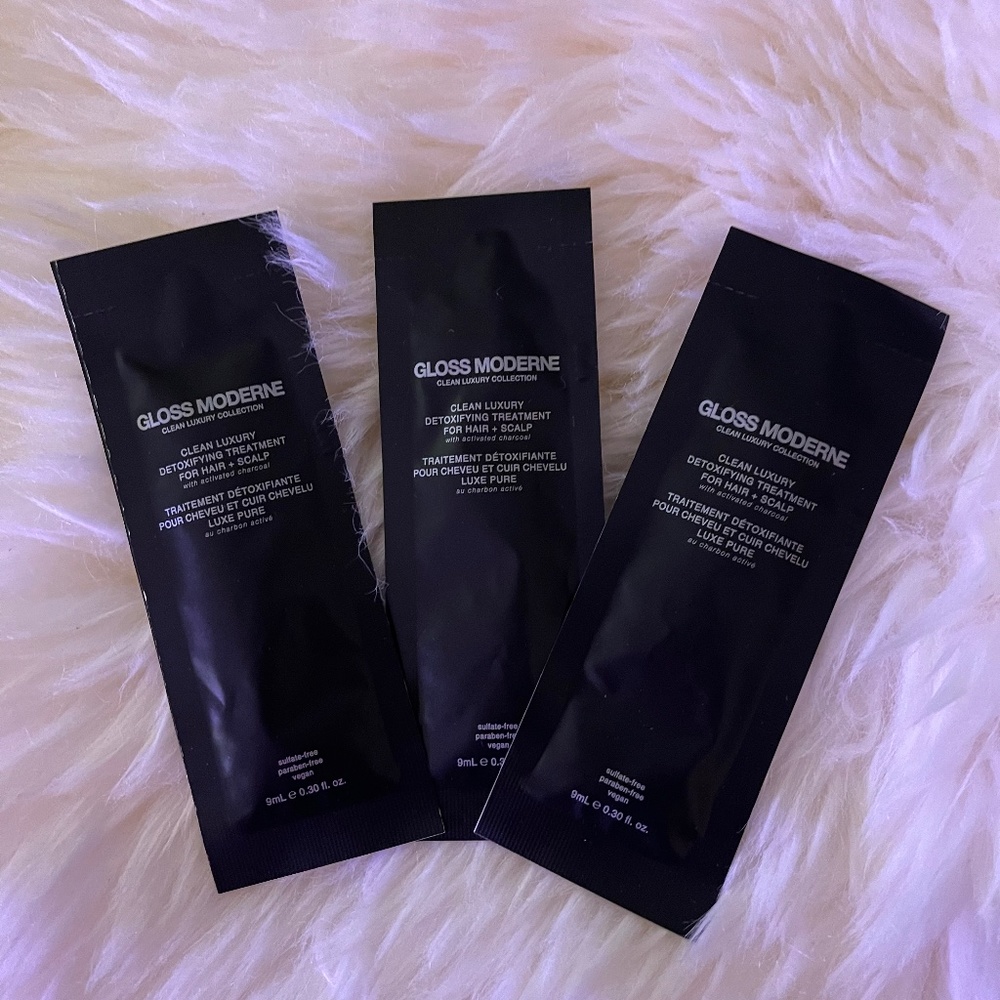 3 single gloss moderne charcoal clarifying treatment